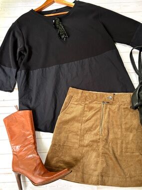 COS mix media top